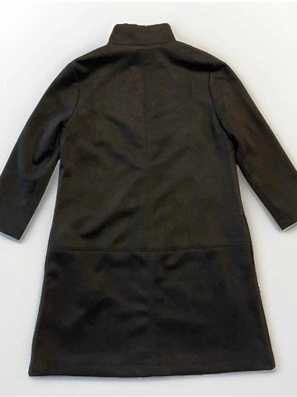 Tuckernuck Clifton Vegan Suede
Tunic Mini Dress A-Line Black
Pockets Small - Picture 6 of 12